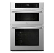 Lg 30 Built In Convection Smart Combo Wall Oven W Microwave Infrared Heating