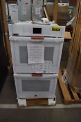 Ge Jkd3000dnww 27 White Electric Double Wall Oven Nob 142156