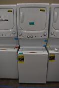 Ge Gud27essmww 27 White Electric Laundry Center Nob 110753