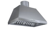 Thermador Hpcn36ws Chimney Wall Hood Stainless Steel Blower Sold Separately 