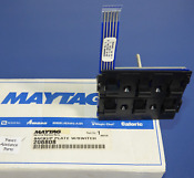 New Genuine Oem Maytag 206808 W10135389 Commercial Washer Backup Plate Switch