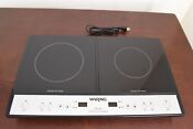 Waring Ict 400 Double Induction Cooktop Black