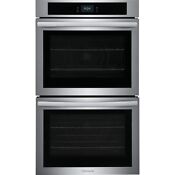 Frigidaire Fcwd3027as 30 Stainless Steel Double Electric Wall Oven With Fan