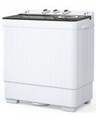 Semi Automatic Home Washing Machine Twin Tubs 26lbs Dryer Apartment Home New