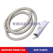 New W10906683 Dryer Door Seal Adhesive Is Included For Whirlpool