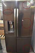 Lg Lsxs26366d 36 Black Stainless Steel Side By Side Refrigerator 114188