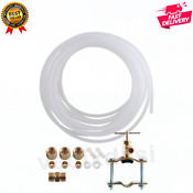 Refrigerator Ice Maker Water Line Tubing Installation Kit 25 Ft 1 4 Poly Tubing