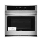Frigidaire 30 Selfcleaning Single Electric Wall Oven Stainless Steel Lfew3026tf