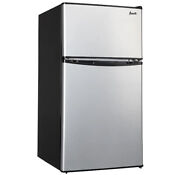 Avanti 3 2 Cu Ft Stainless Steel Compact Refrigerator Freezer Combo