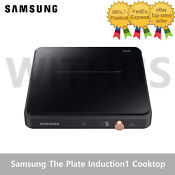 Samsung The Plate Induction1 Cooktop Black Nz31t3703pk Power Booster 220v 60hz