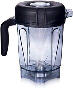 Low Profile 64oz Replacement Container Compatible With Vitamix Blenders Bpa