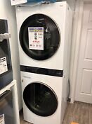 Lg 27 Wht 4 5 Cu Ft Single Tower Washer Smart Gas Laundry Center Wkg101hwa