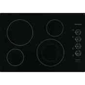 Frigidaire 30 Electric Cooktop 4 Elements Smooth Surface Radiant Black