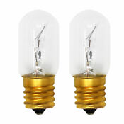 2 Pack Replacement Light Bulb For Whirlpool Wmh1163xvq1 Microwave