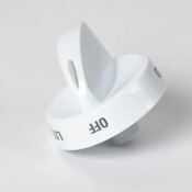 Knob White Compatible With Frigidaire Gas Range 316442512 Ps2332410 Ap4327159