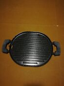 Nuwave Grill Pan Precision Induction Cast Iron Double Handle New