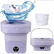 Portable Washing Machine Mini Washer Foldable Washer And Spin Dryer Small Travel
