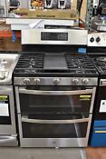 Ge Jgbs86spss 30 Stainless Freestanding Double Oven Gas Range Nob 112326