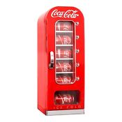 Coca Cola 110v Mini Fridge Retro Vending Machine Themed Portable Cooler Warmer