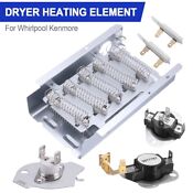 279838 Dryer Heating Element 279816 Thermostat Combo Pack For Whirlpool Roper