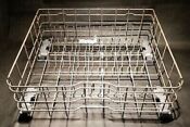 Ge Dishwasher Nylon Dish Lower Bottom Rack Wd28x21715 W Wheels Rust Free Grey
