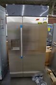 Ge Monogram Ziss420dnss 42 Cd Stainless Built In Side Side Refrigerator 129550