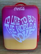 Coca Cola Vintage Classic I D Like To Buy The World A Coke Portable Mini Fridge