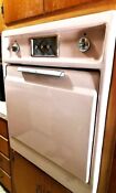 1950s Rare Pink General Electric Wall Oven Near Mint Condition