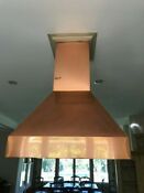 Copper Hood Euro Es1 By Worldcoppersmith Island Mount With Thermador Blower