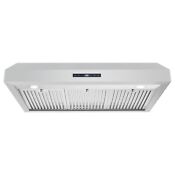 36 Stainless Steel Under Cabinet Range Hood Led Lights And Permanent Filters