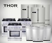 Thor Kitchen 30 Gas Range 24 Dishwasher 36 Refrig Bundle X 3 Pkg