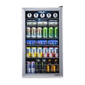 Newair Ab 1200x Stainless Steel Mini Bar Beer Refrigerator Handle Lockthe Newair