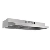 30 Inch Under Cabinet Range Hood 230cfm Ducted Ductless Stainless Steel Led New