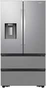 Samsung 30 Cu Ft French Door Refrigerator With 4 Ice Types Stainless Steel
