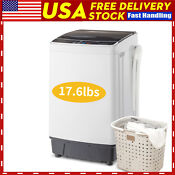 Portable Washing Machine 17 6lb Capacity Full Automatic Compact Laundry Washer