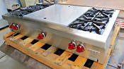 Wolf Professional Rt484f 48 Range Top 4 Gas Burners French Top