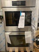 Bosch Benchmark Series 30 Stainless Steel Double Electric Wall Oven Hblp651luc
