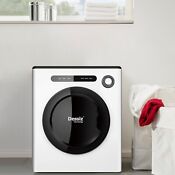 Dessiz Digital Control Compact Laundry Dryer 10lbs Capacity Portable Clothes Dr