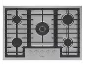 Bosch 800 Series Ngm8058uc 30 Stainless Steel Gas Cooktop With 5 Sealed Burners