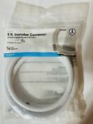 New 5ft Icemaker Connector 1 4 In Inlet Outlet Flexible Pvc Hose