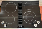 30 Jenn Air Electric Downdraft Vent Cooktop Jed8430bds Tested