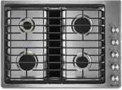 Jenn Air 30 Inch Downdraft Gas Cooktop With 4 Sealed Burners Jgd3430gs