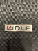 Wolf Appliance Badge Range Hood Stove Emblem Nameplate Adhesive 3m Decal Logo