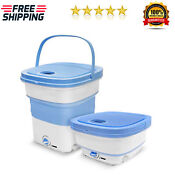 Pure Clean Portable Mini Washing Machine Lightweight Collapsible Bucket