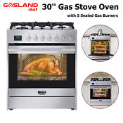 Gasland Chef 30 Gas Stove Oven 5 0 Cu Ft 5 Burners Dual Feul Range Stove
