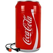 Coca Cola 10l Portable Mini Fridge Coca Cola Shape 12 Cans Cooler Warmer Red