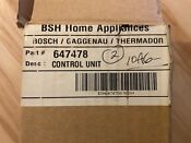 00647478 Bosch Dishwasher Control Unit 647478 Oem New