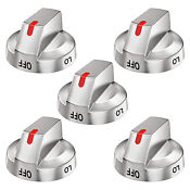 5x Gas Stove Range Knobs Switch Dg64 00473a For Samsung Cooktop Oven Nx58h5600ss