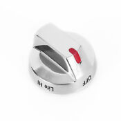 1 X Dg64 00473a Stainless Steel Burner Range Control Knob For Samsung Gas Stove