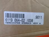 Brand New Oem Liebherr Refrigerator Compressor Part 6119064 Embroco Vemy6h